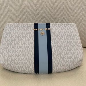 Michael Kors white belt bag. Used once.